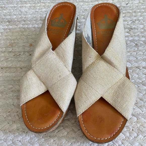 Tan wedges - Picture 2 of 6